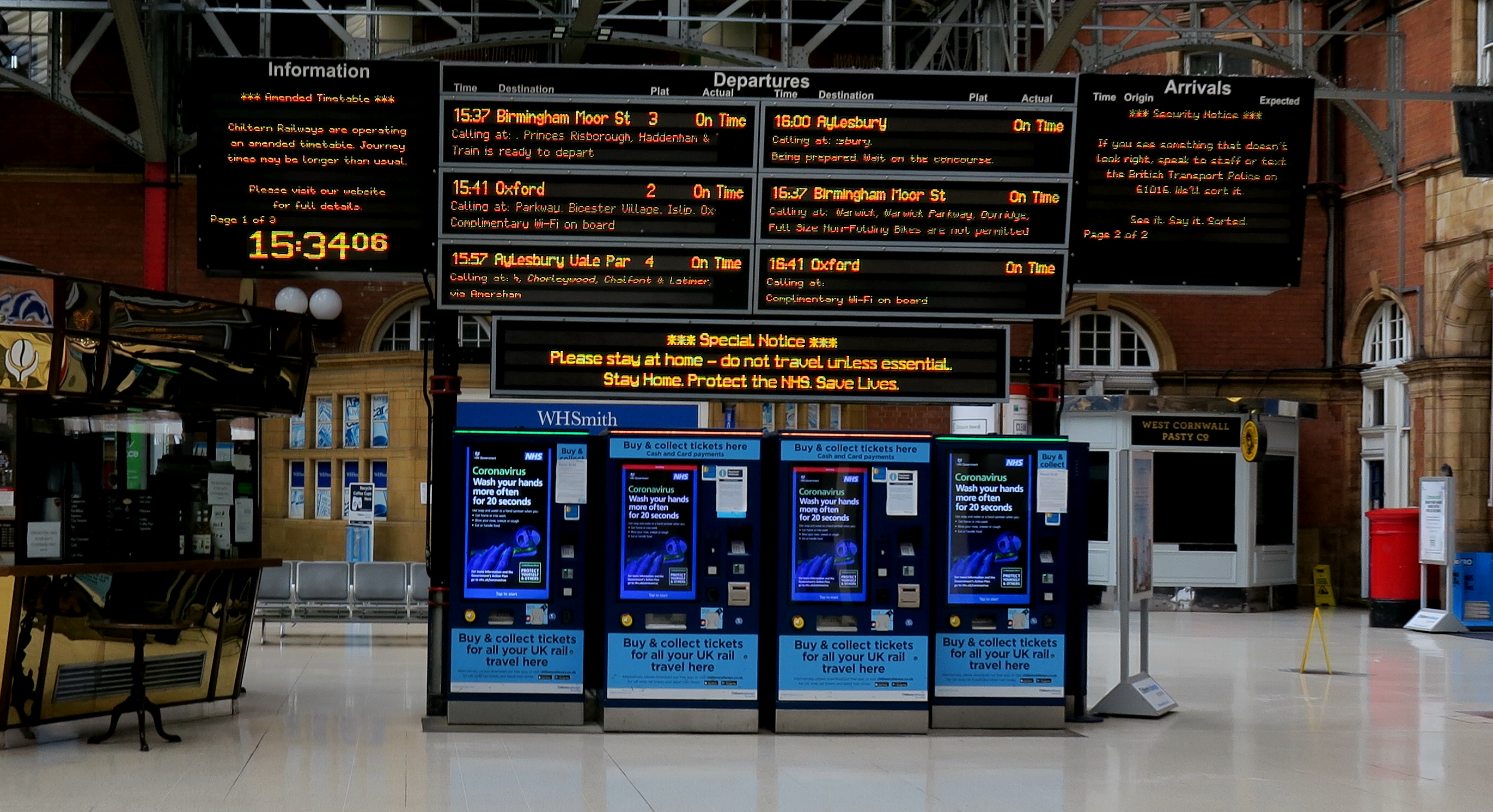 UK Corona Emergency Law: "Stay Home!"