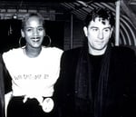 Robert De Niro with Toukie Smith