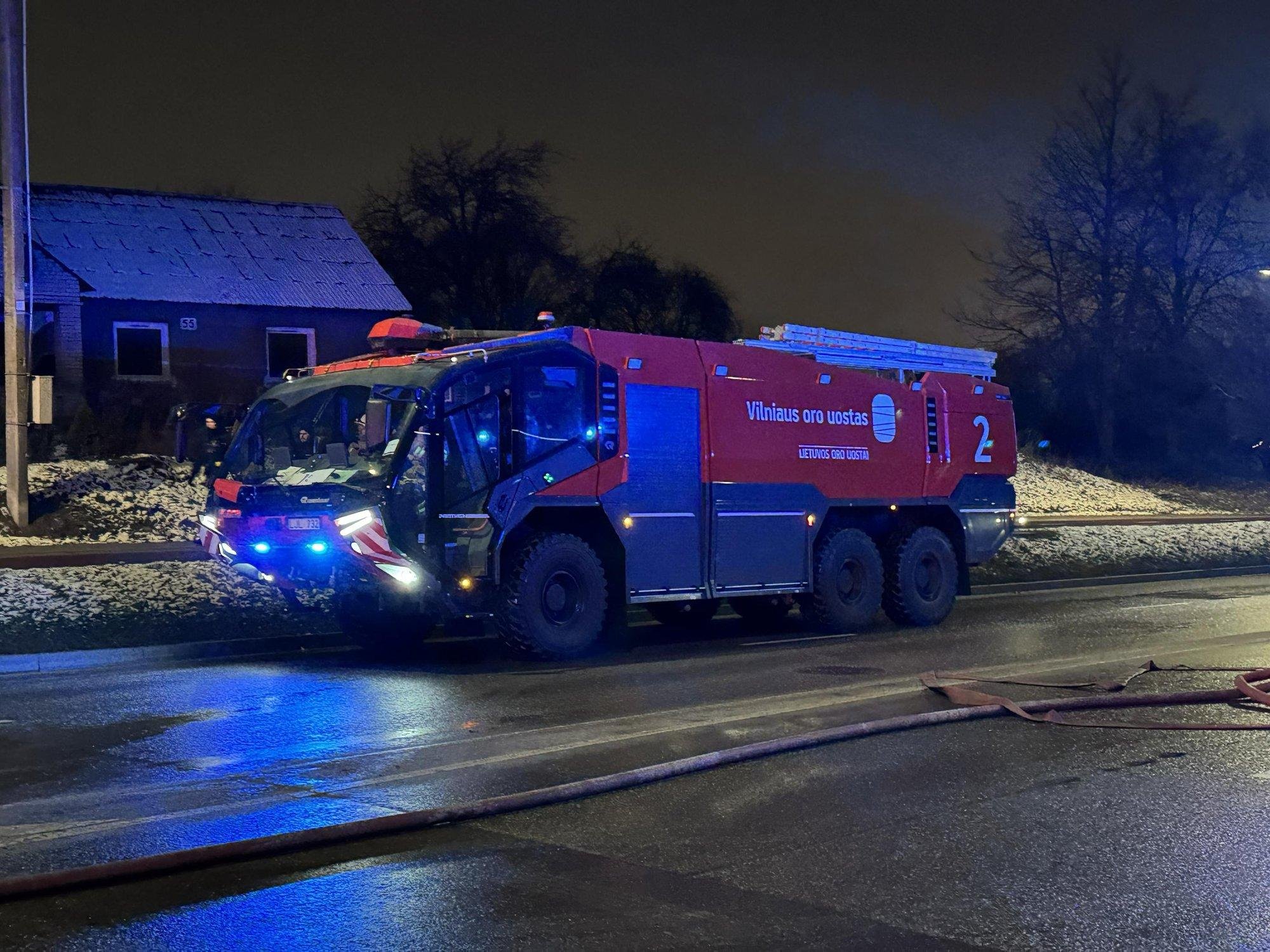 Cargo plane crashes in Lithuania