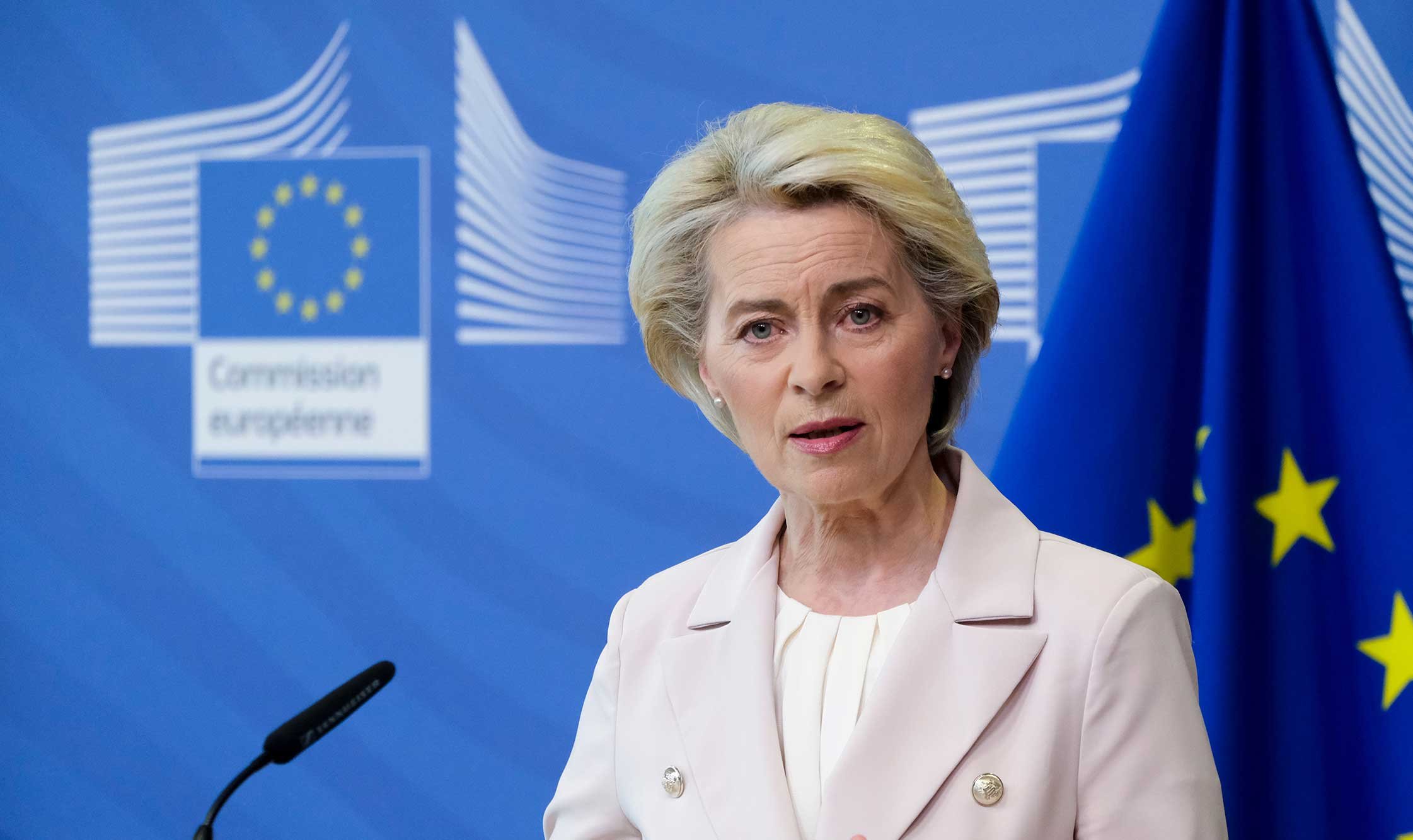 EU President Ursula von der Leyen
