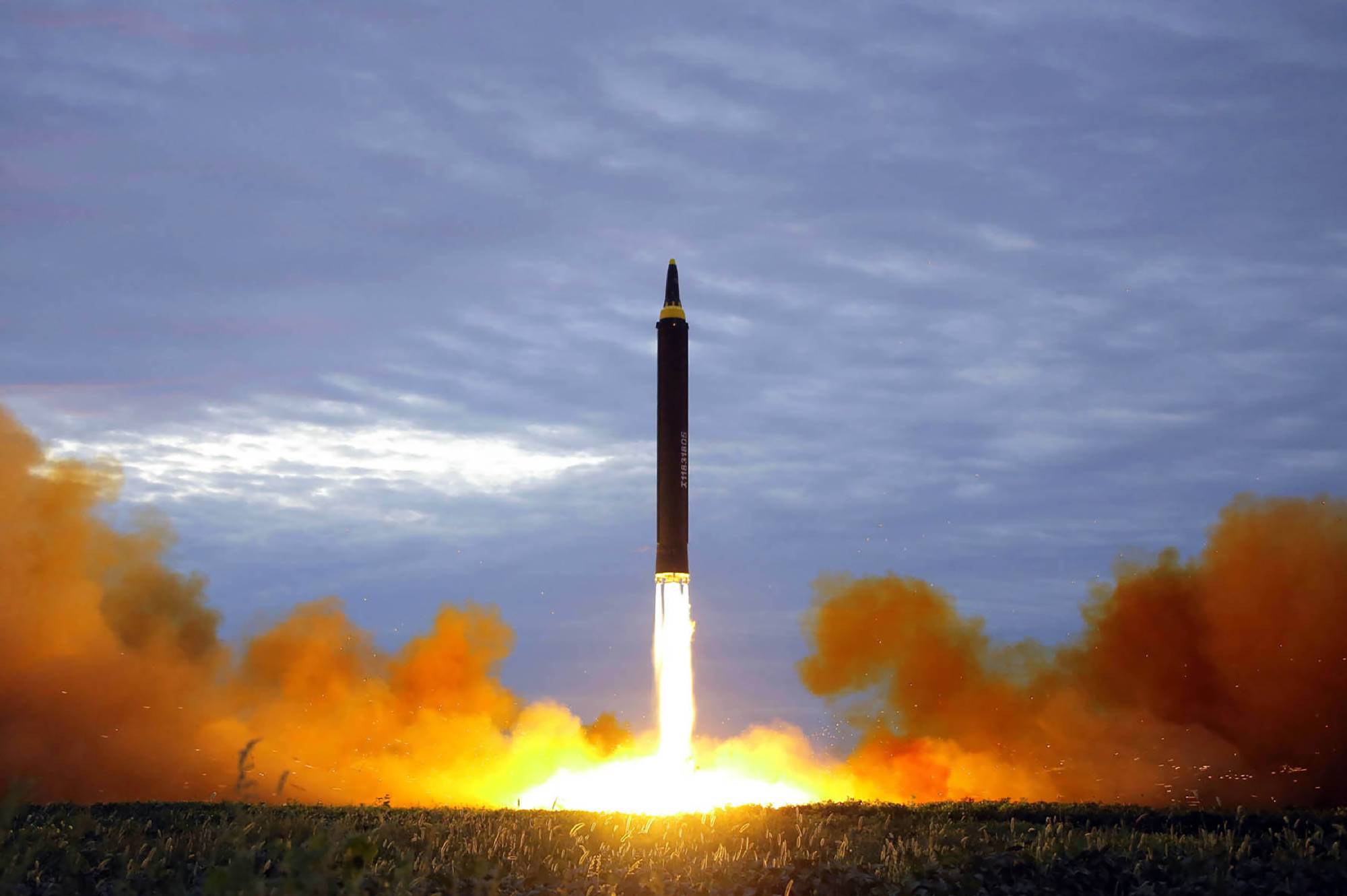 North korean Nuclear missile test