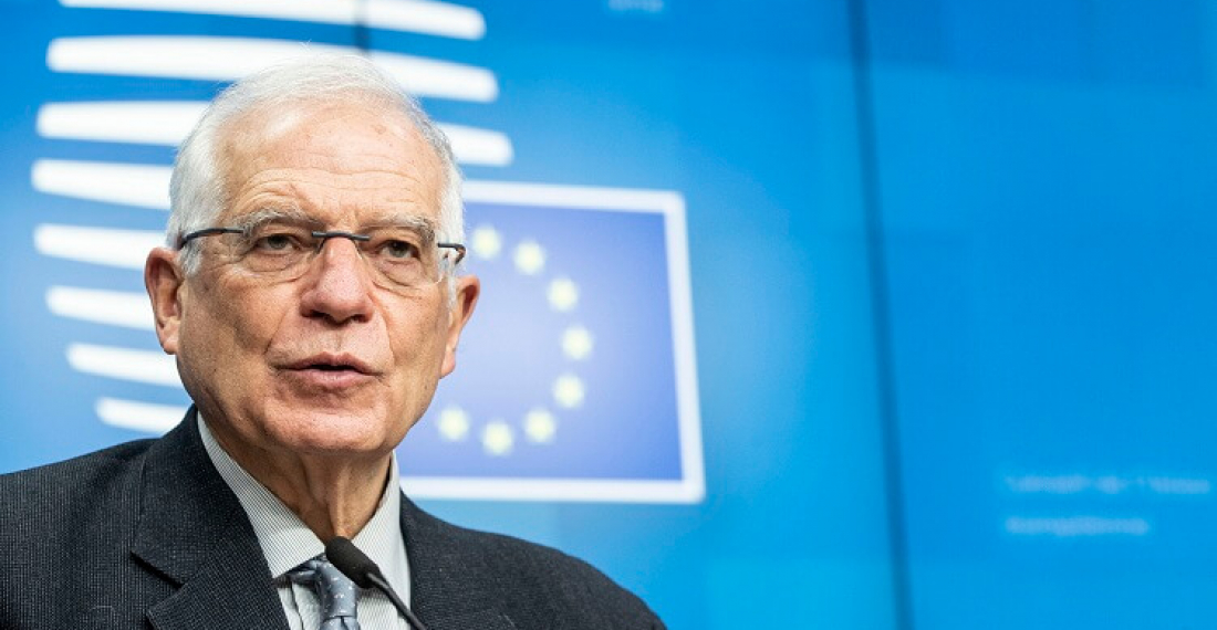 Josep Borrell EU high representative foreign affairs proposal to suspend political dialogue with Israel