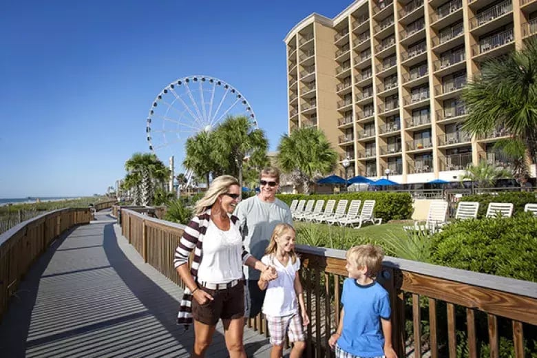 Holiday Pavilion Resort on the Boardwalk Myrtle Beach