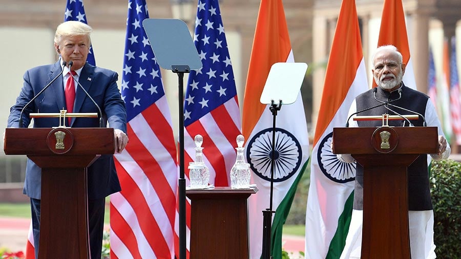 India US tariff response, WTO retaliation, Trump tariff threat, $725 million countermeasure, Modi BRICS diplomacy, July 9 deadline