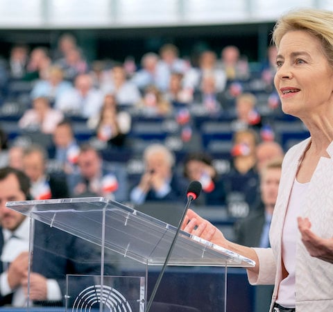 no-confidence vote Ursula von der Leyen, EU Commission controversy, Gaza Ukraine criticism, European Parliament 2025