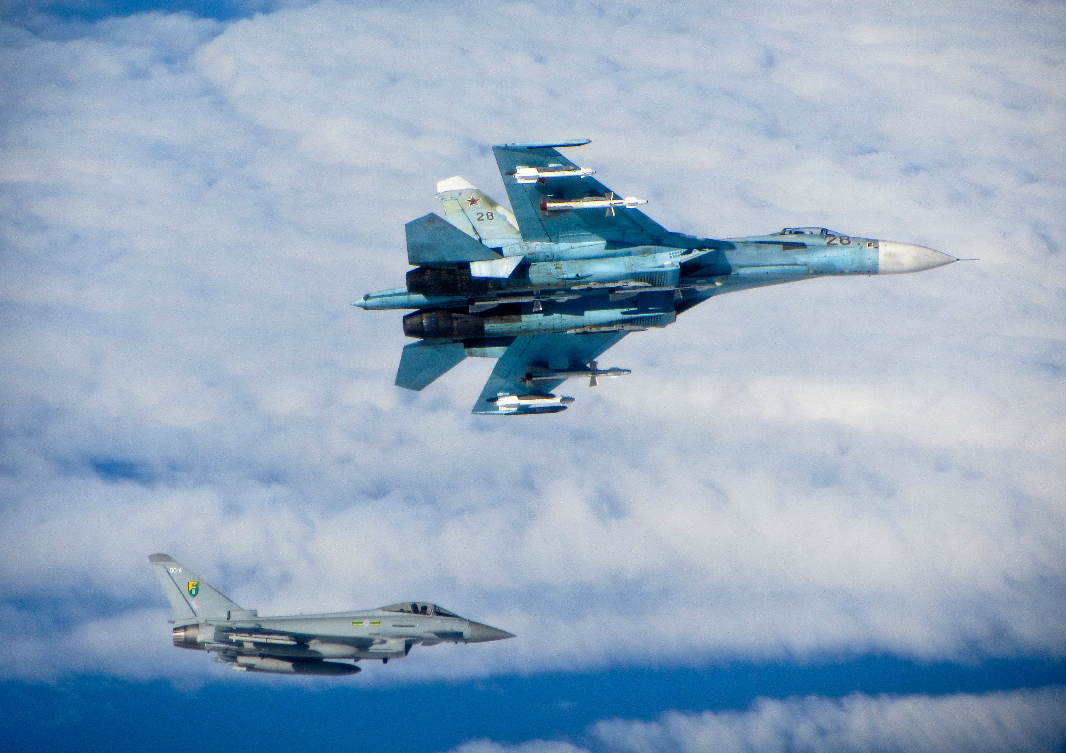 German Eurofighter and Swedish Gripen conduct Baltic air policing