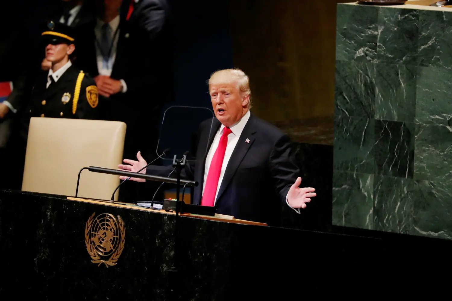 Donald Trump addresses UNGA 80 as allies recognize Palestine