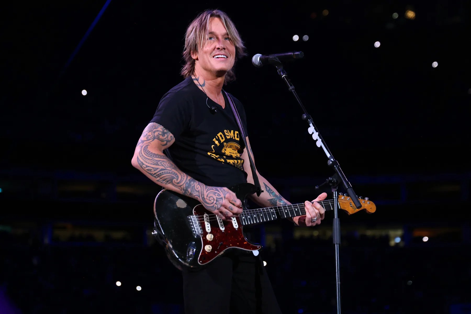 Keith Urban performs live during his 2025 U.S. tour