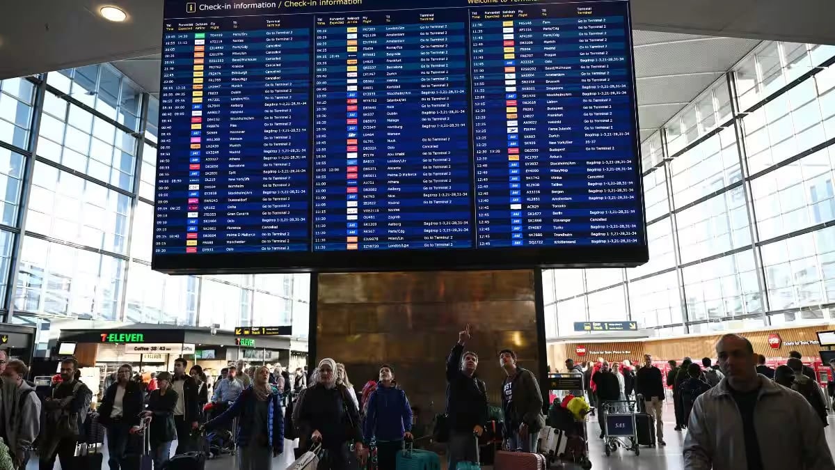 Copenhagen Airport halts operations after suspected drone activity