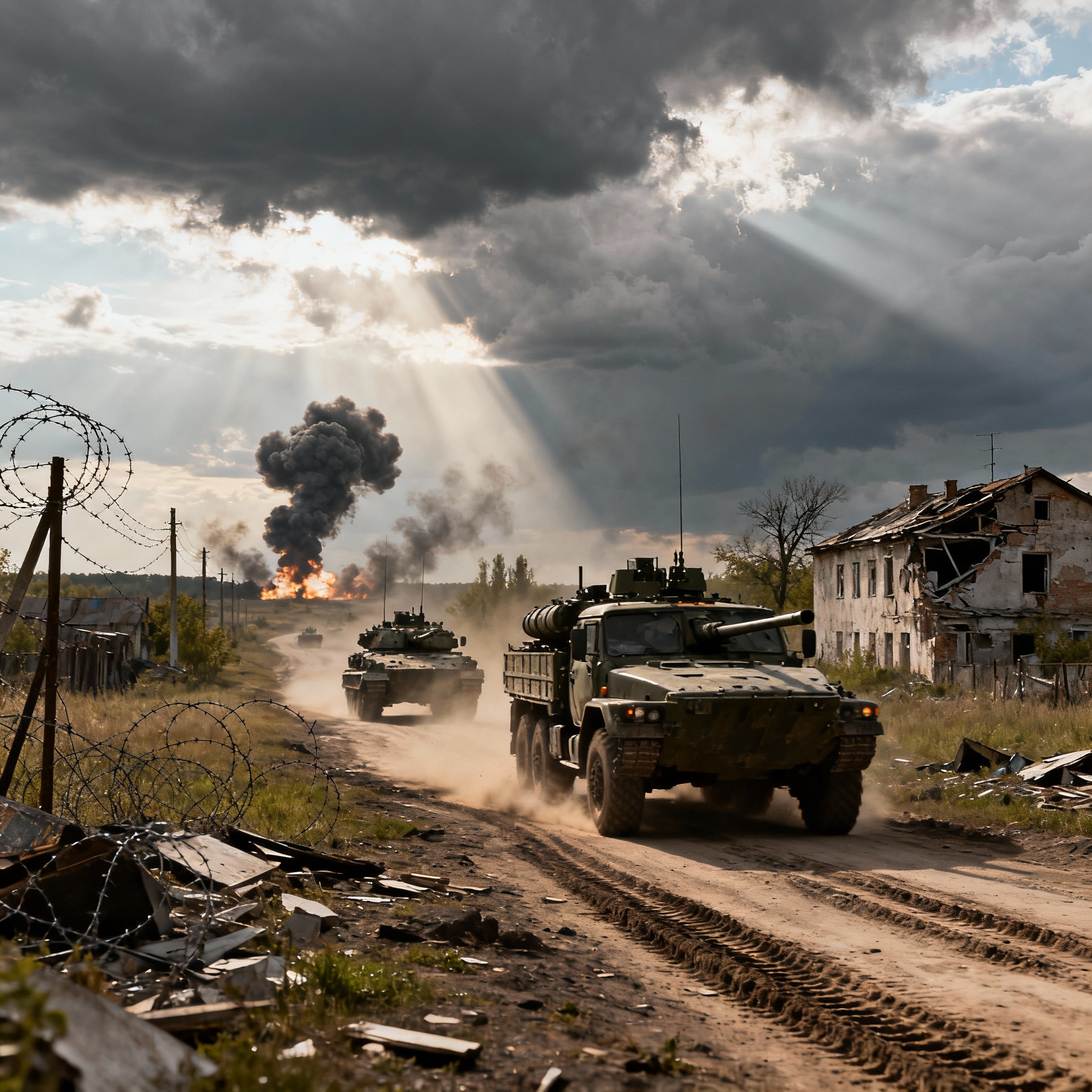 Russian military forces advancing near Pokrovsk in eastern Ukraine, conflict day 1342