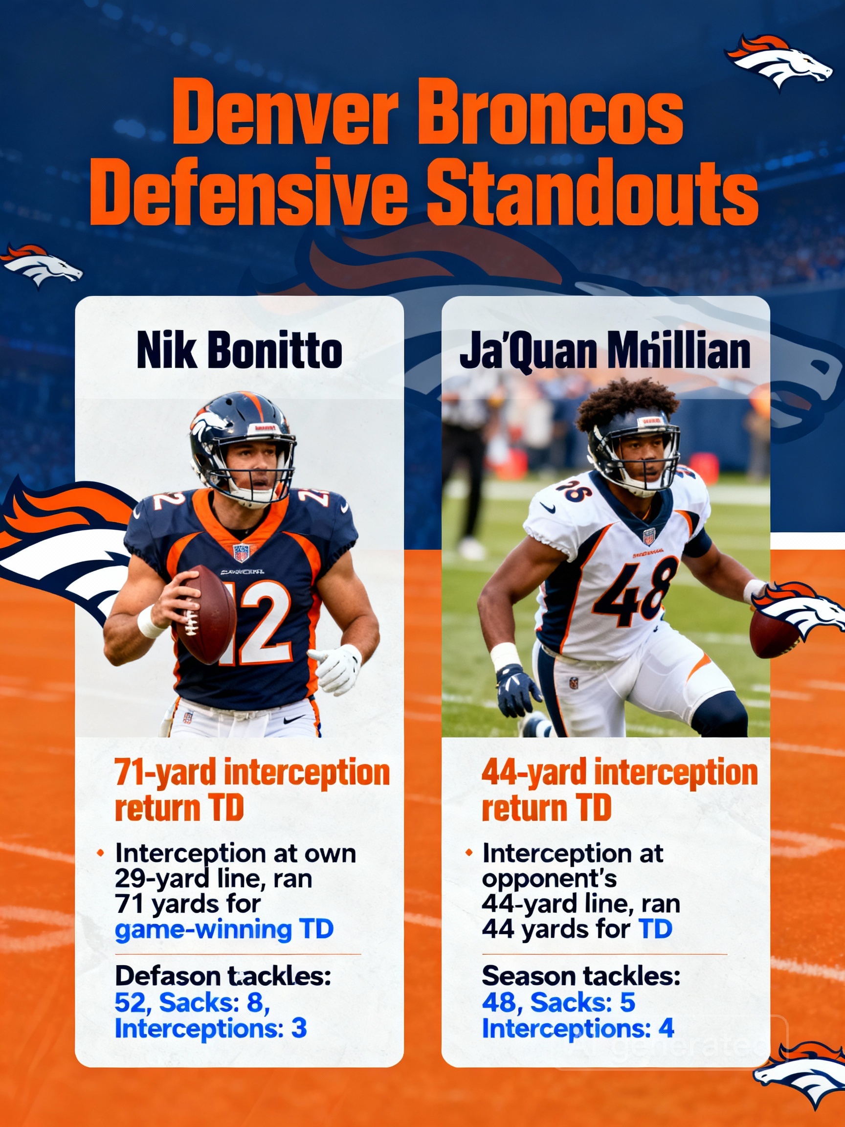 Denver Broncos defensive standout