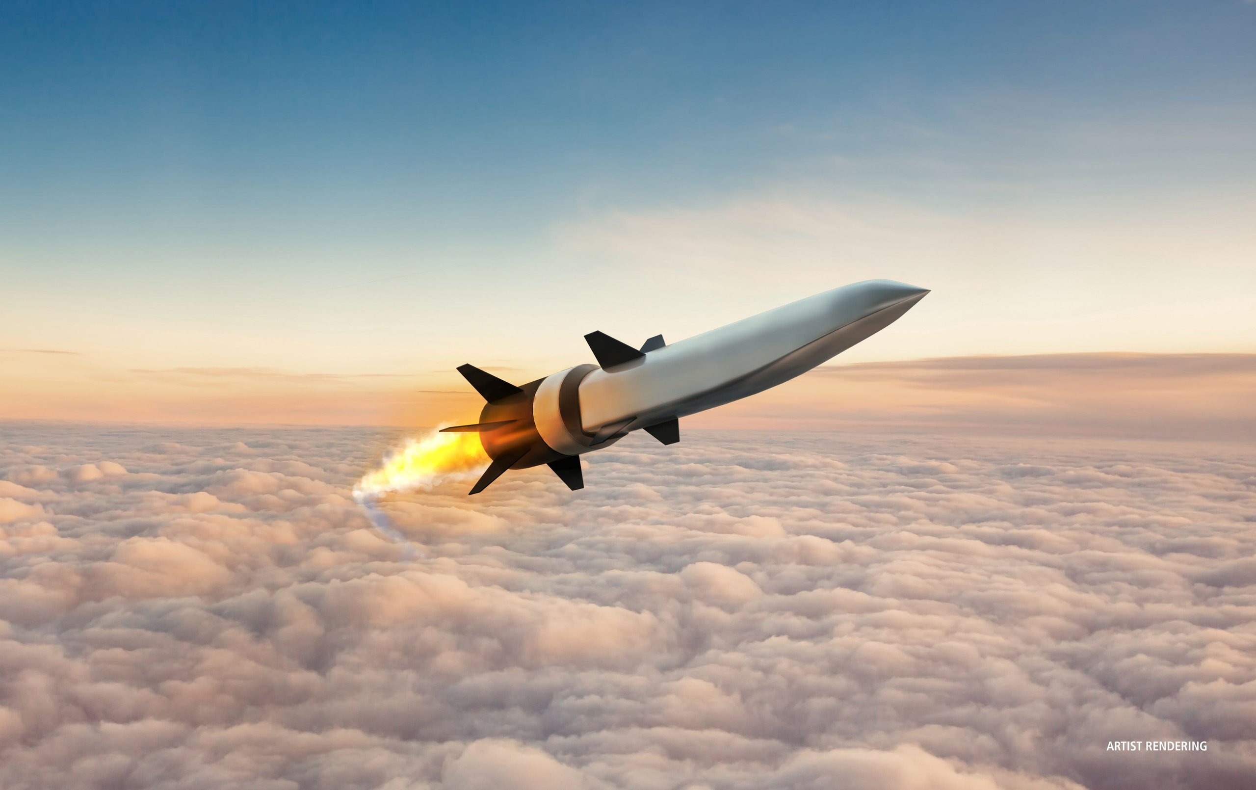 Kinzhal hypersonic missile launch concept artwork
