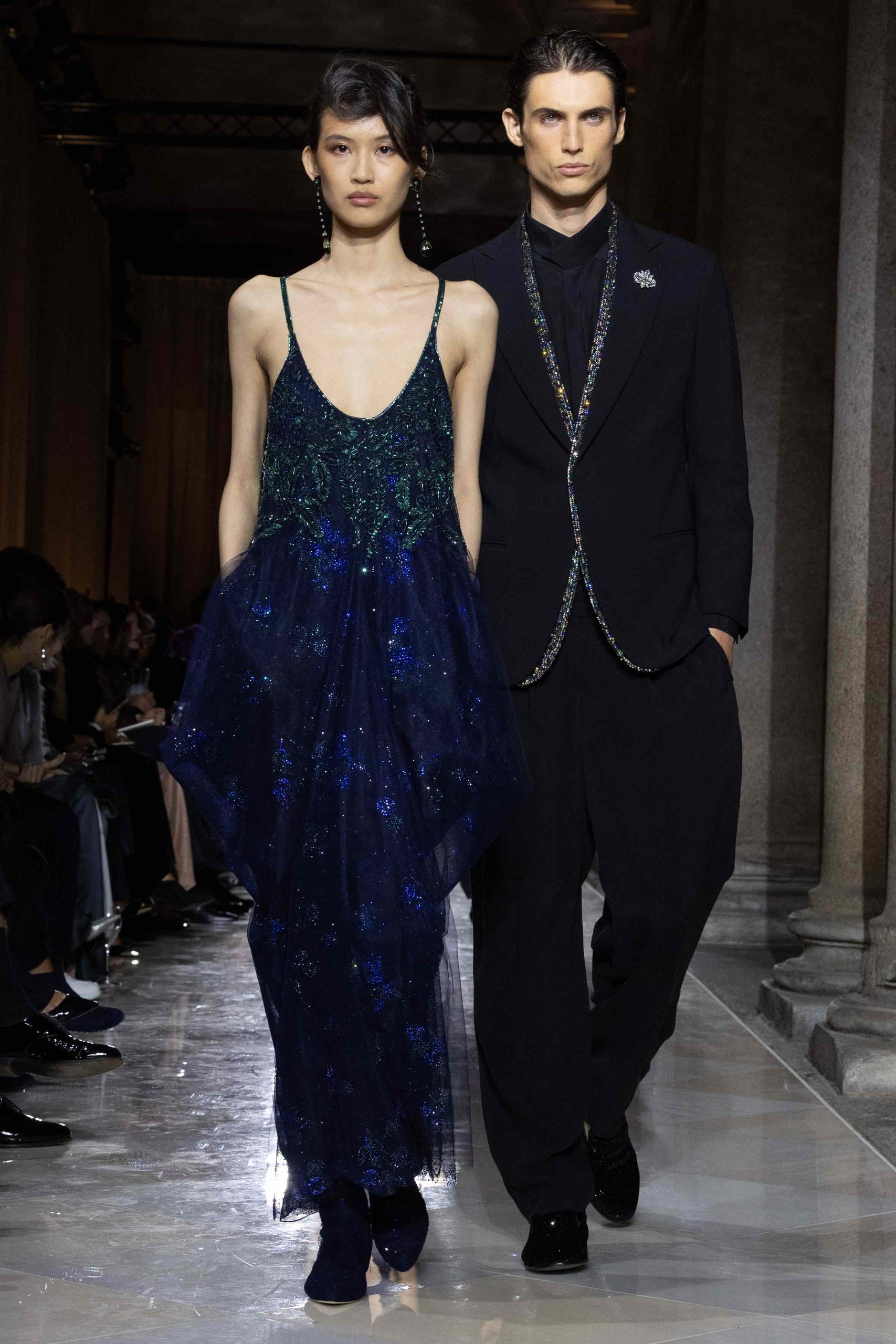 Milan Fashion Week Armani first show after designer death