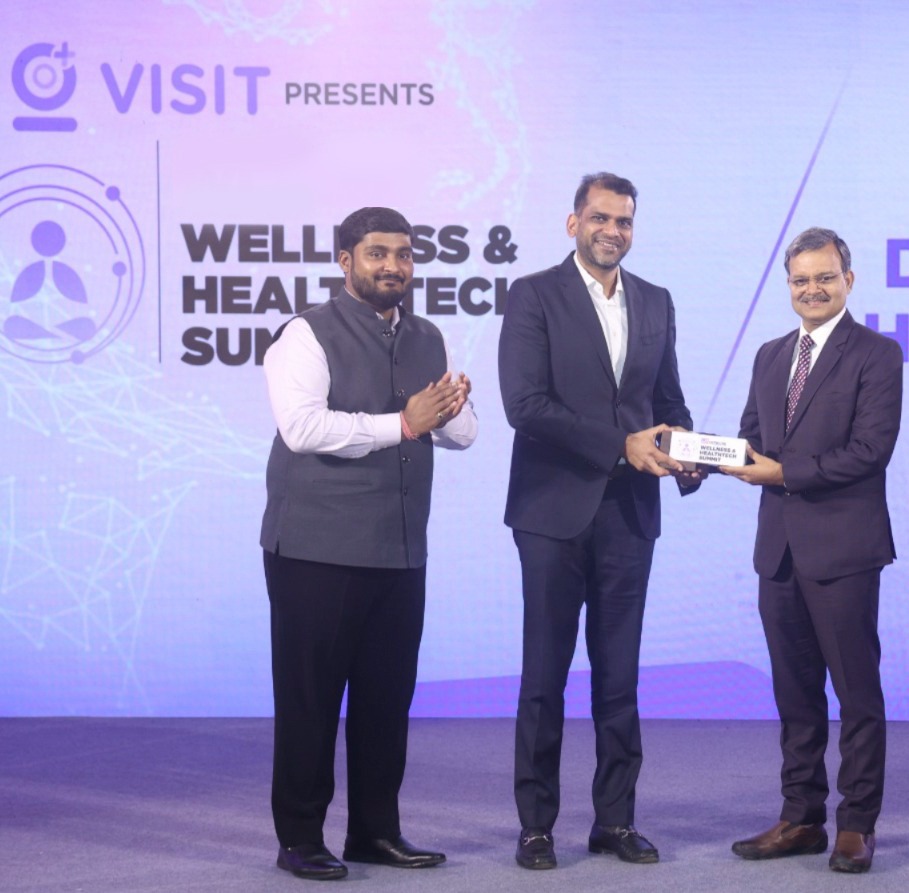 Ishant Agarwal Honoured for HR Visionary Leadership at Wellness and HealthTech Summit.