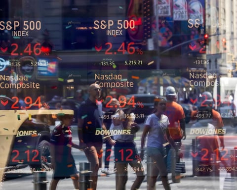 S&P 500 futures plunge after record high Wall Street selloff fears