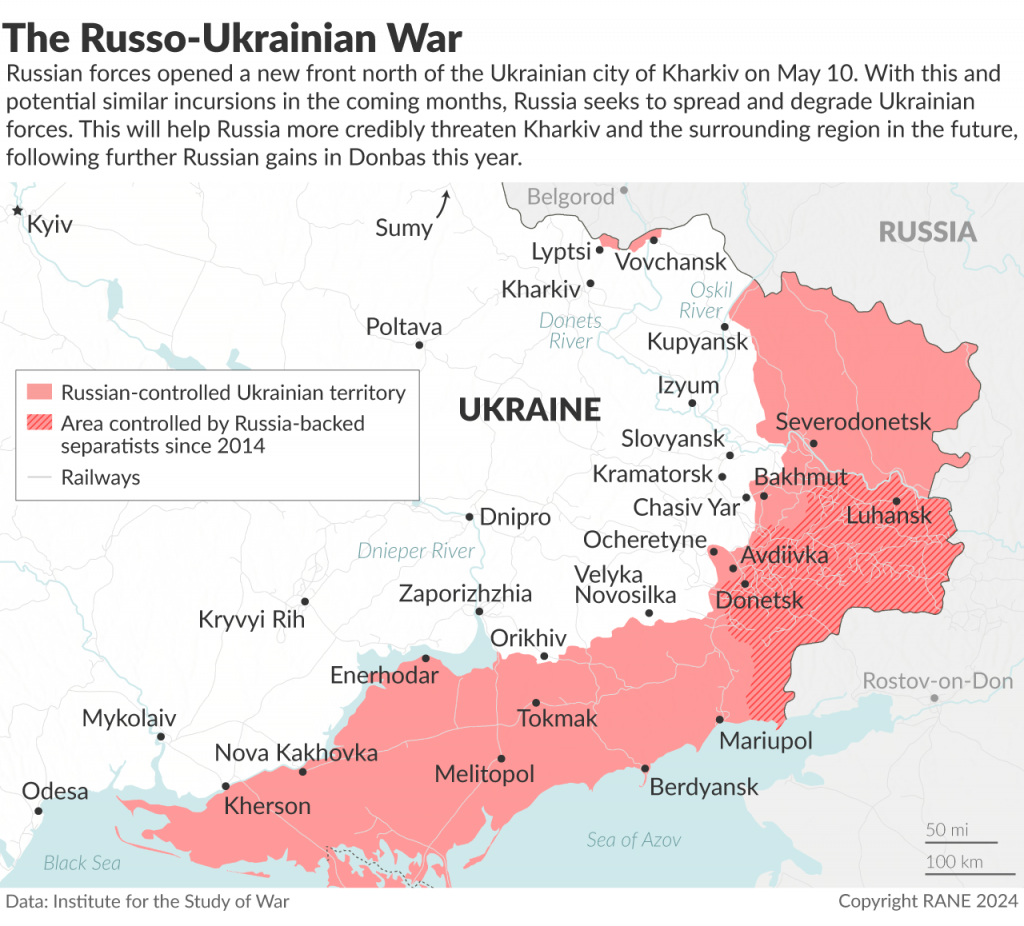 Map showing countries losing aid and Sweden redirecting funds to Ukraine
