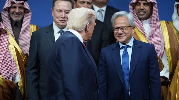 Trump Nvidia H200 AI chip blocked by Beijing China trade war 2025