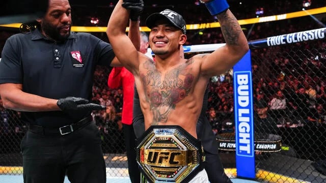 Joshua Van new UFC flyweight champion after Pantoja arm injury UFC 323