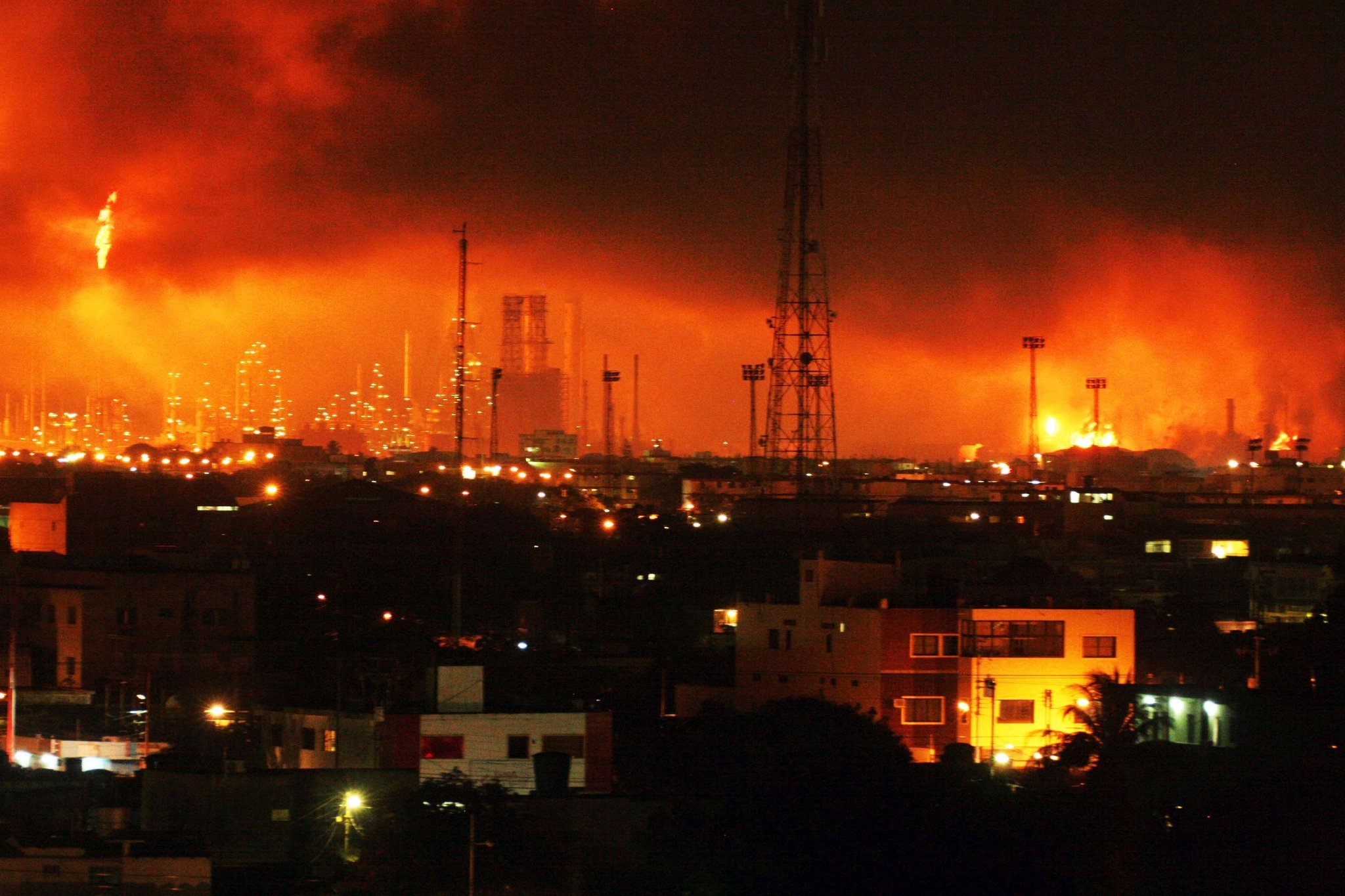 PDVSA refinery complex near Caracas, Venezuela