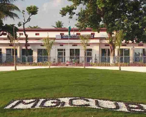Mahatma Gandhi Central University campus in Motihari, Bihar