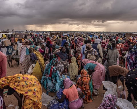 Women displaced by Sudan Civil War in Darfur amid reports of systematic rape and genocide risk