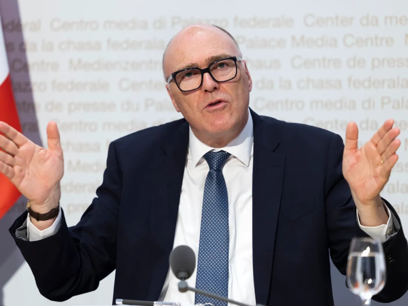 Swiss Defense Minister Martin Pfister says Israel attacks Iran violate international law