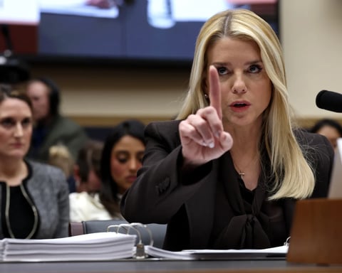 Pam Bondi Epstein Files testimony Congress subpoena controversy