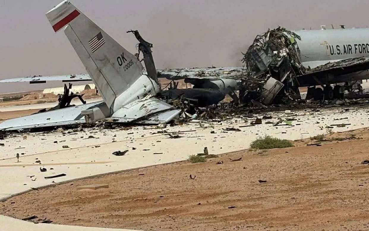 Iranian city damaged after missile strikes during Israel Iran war