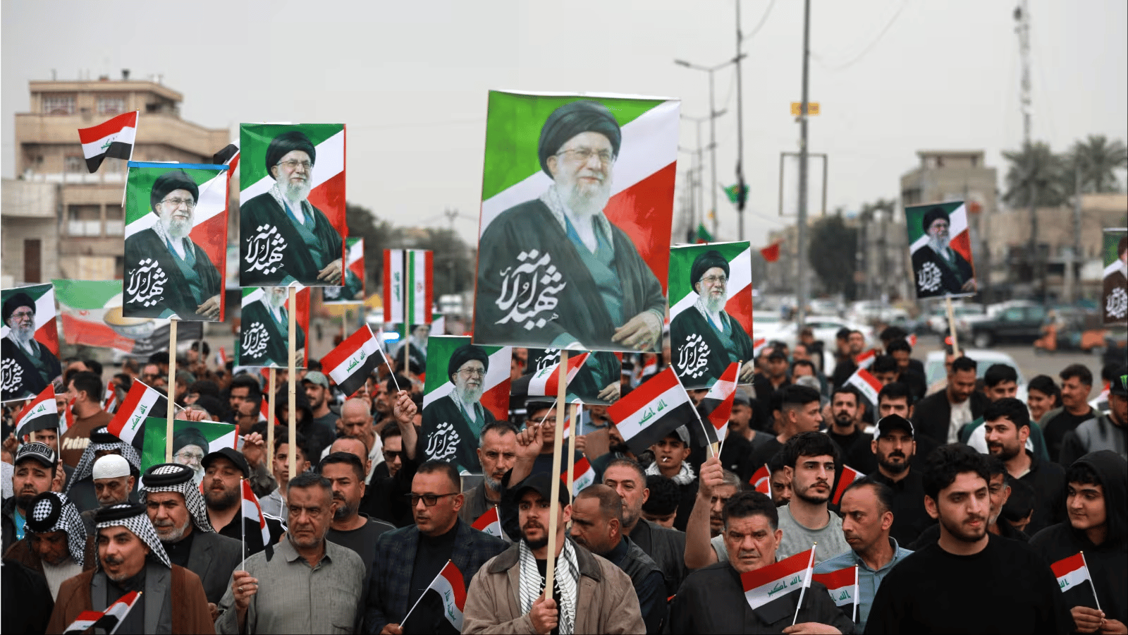 Iranian civilians form human chains to protect infrastructure during war
