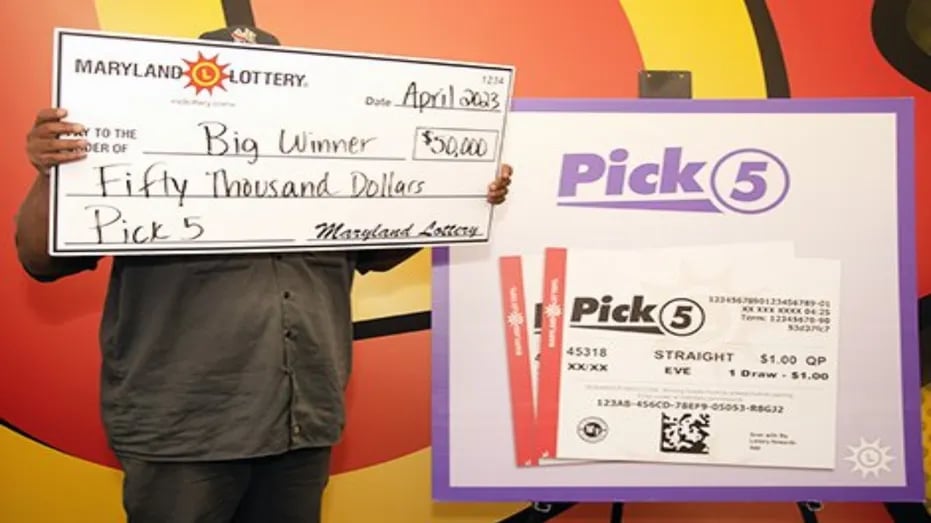 Maryland Lottery results players checking winning numbers and tickets