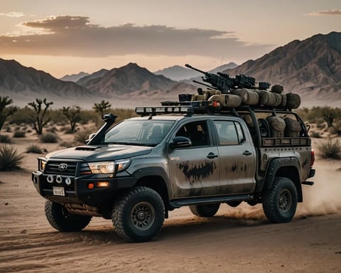RSF fighters in technical vehicles advance near El Fasher, Sudan, during the ongoing civil war that has displaced millions and created a militia-run economic empire.