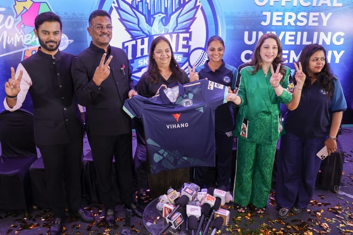 WT20 Women’s League: Thane Skyrisers Jersey Unveiled by Maharashtra Transport Minister Pratap Sarnaik