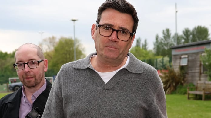 Andy Burnham amid UK market turmoil as pound falls and borrowing costs surge