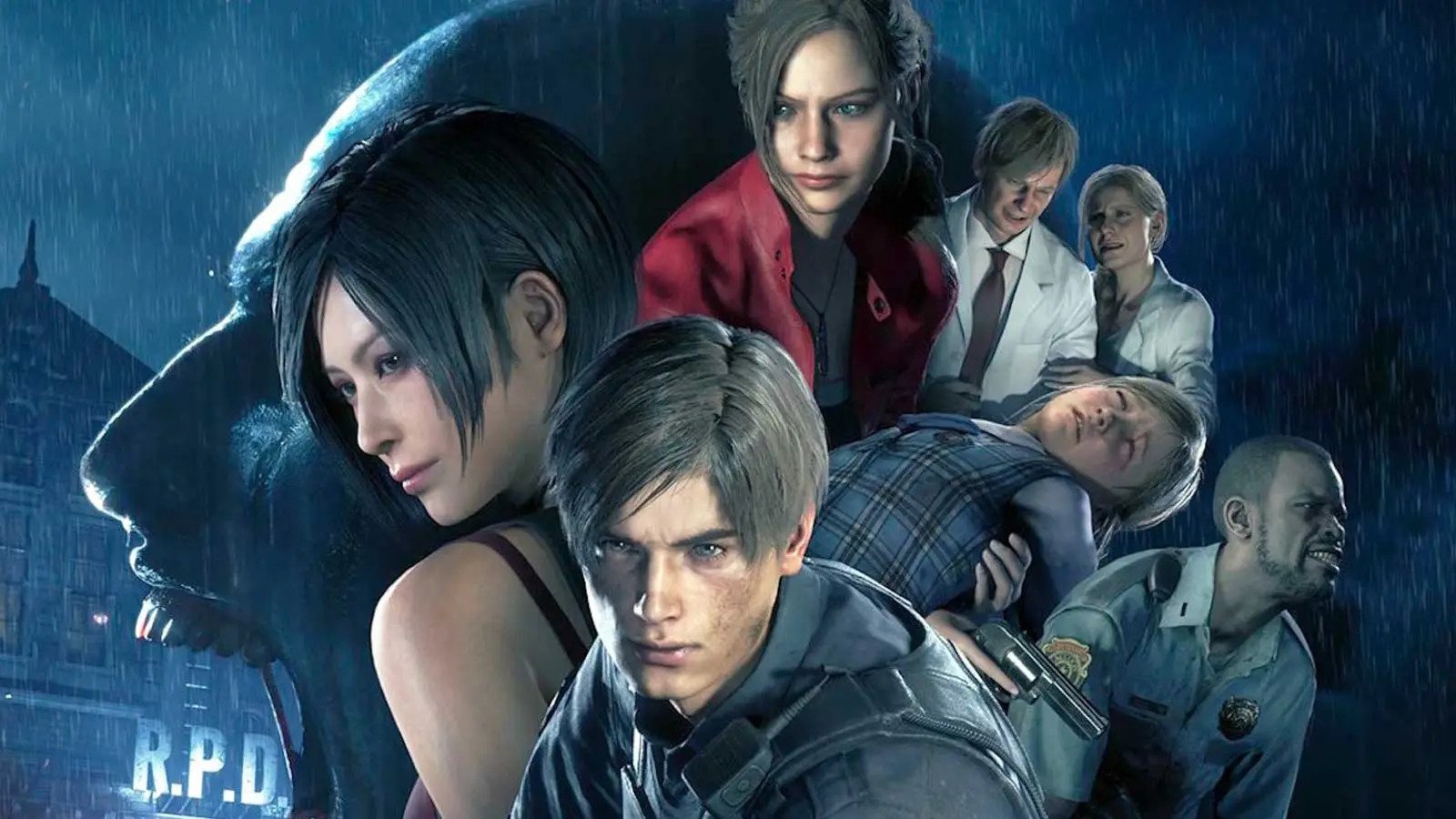 Capcom leak showing Resident Evil 10 and Devil May Cry 1 remake roadmap speculation in dark gaming style banner