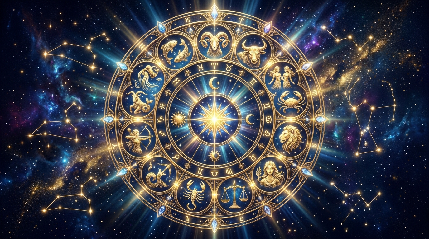 Daily horoscope today May 13 2026 zodiac wheel astrology forecast