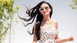 Demi Moore wears a playful polka-dot Jacquemus dress on the red carpet at the 79th Cannes Film Festival in May 2026
