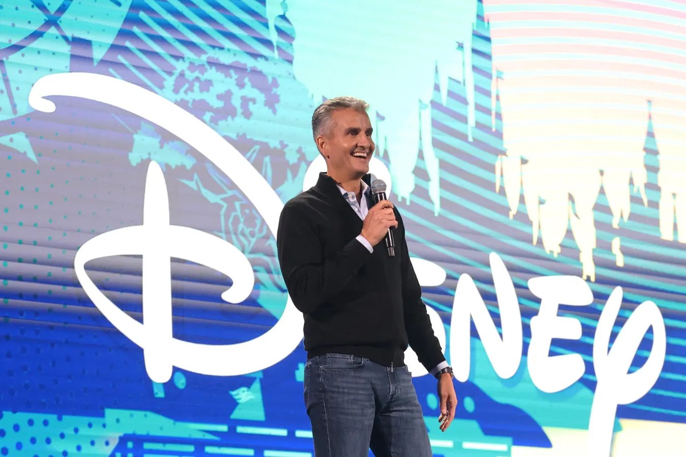 Disney CEO Josh D’Amaro during Disney earnings presentation as streaming profits surge in 2026