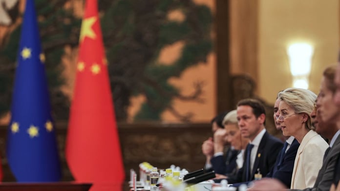 EU China summit Beijing 2025