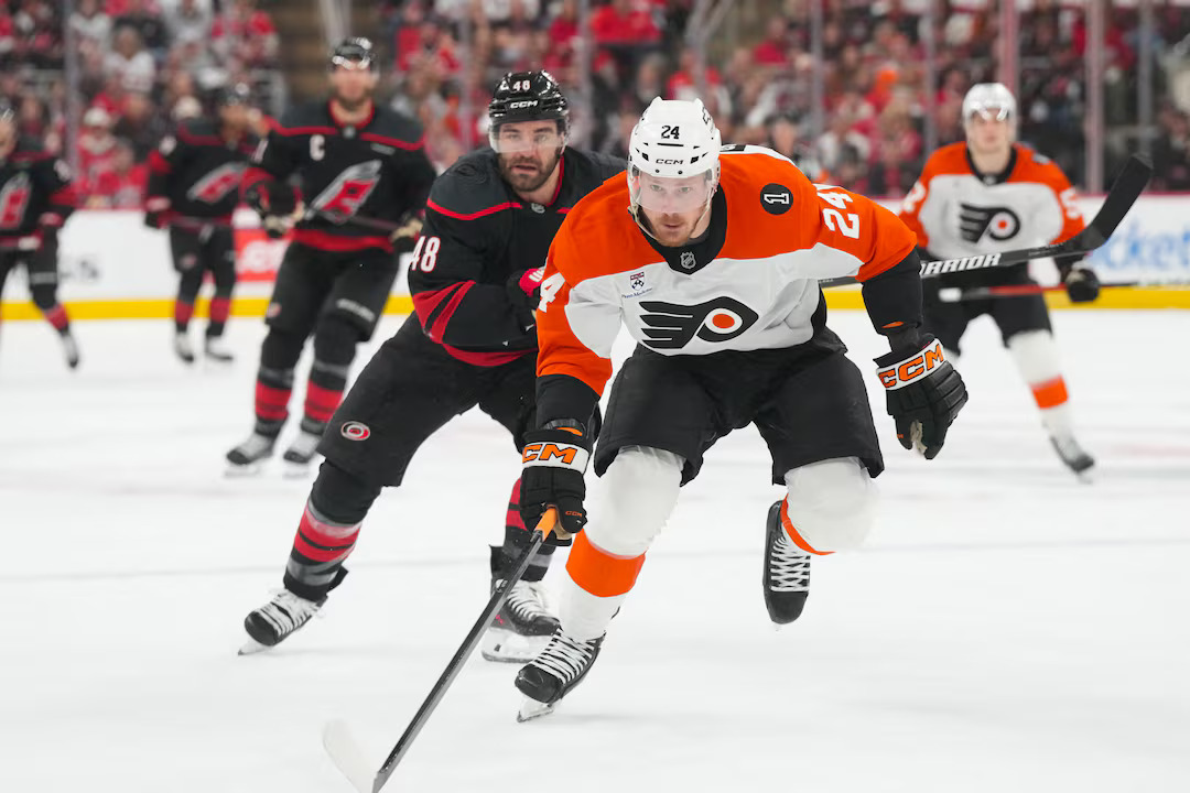 Frederik Andersen makes crucial save during Hurricanes playoff win