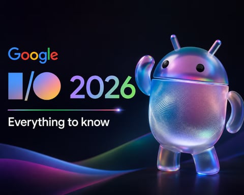 Google Android Show 2026 showcasing Android 17, Gemini AI integration, and smart glasses technology ahead of Google I/O 2026
