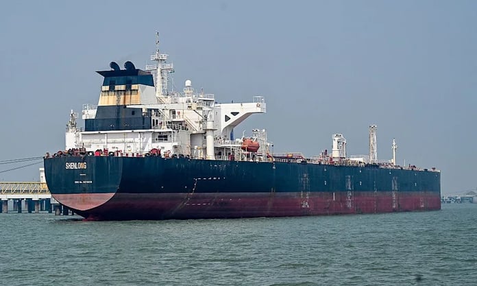 Oil tankers near the Strait of Hormuz during the 2026 OPEC+ production crisis