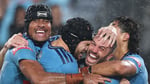 James Tedesco scores the match-winning try for NSW Blues against Queensland in State of Origin Game 1 2026