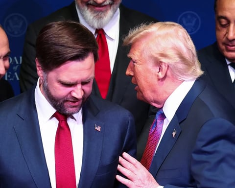 US Vice President JD Vance speaks about the Iran conflict and Trump administration ceasefire strategy in Washington