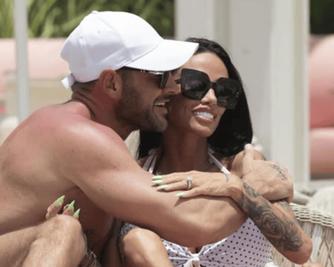 Katie Price and Lee Andrews pictured together before his disappearance in Dubai in 2026