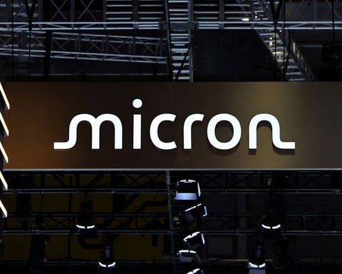 Micron Technology stock hits $1 trillion market capitalization on NYSE trading floor