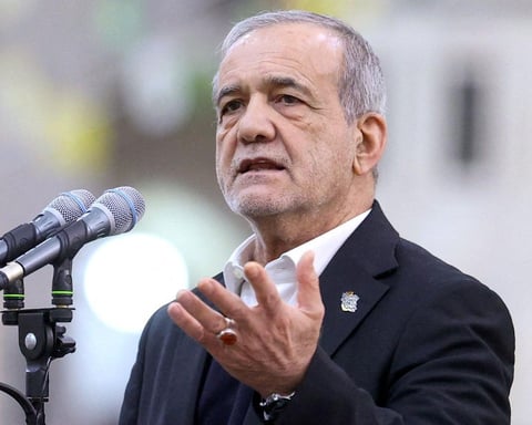 Iranian President Masoud Pezeshkian says no major decision is taken without approval of Iran’s Supreme Leader