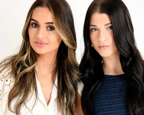Phoebe Gates and Sophia Kianni after Phia secured $35.5 million in Series A funding