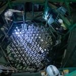 Workers at Bangladesh’s Rooppur Nuclear Power Plant after Russia completed fuel loading into Unit 1 reactor