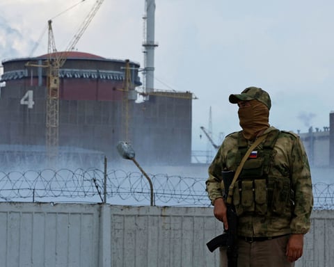 Zaporizhzhia Nuclear Power Plant amid Russia Ukraine conflict and IAEA monitoring