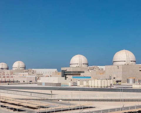 Barakah Nuclear Power Plant in the UAE amid rising Gulf tensions after fresh drone attacks